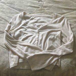 Aerie long sleeve button up